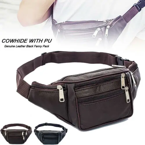 Men's PU Black Waist Fanny Leather Messenger Shoulder Bag Sling Chest Pack Belt Money Bag Travel Sport Hip Pouch Travel Purse
Men's PU Black Waist Fanny Leather Messenger Shoulder Bag Sling Chest Pack Belt Money Bag Travel Sport Hip Pouch Travel Purse