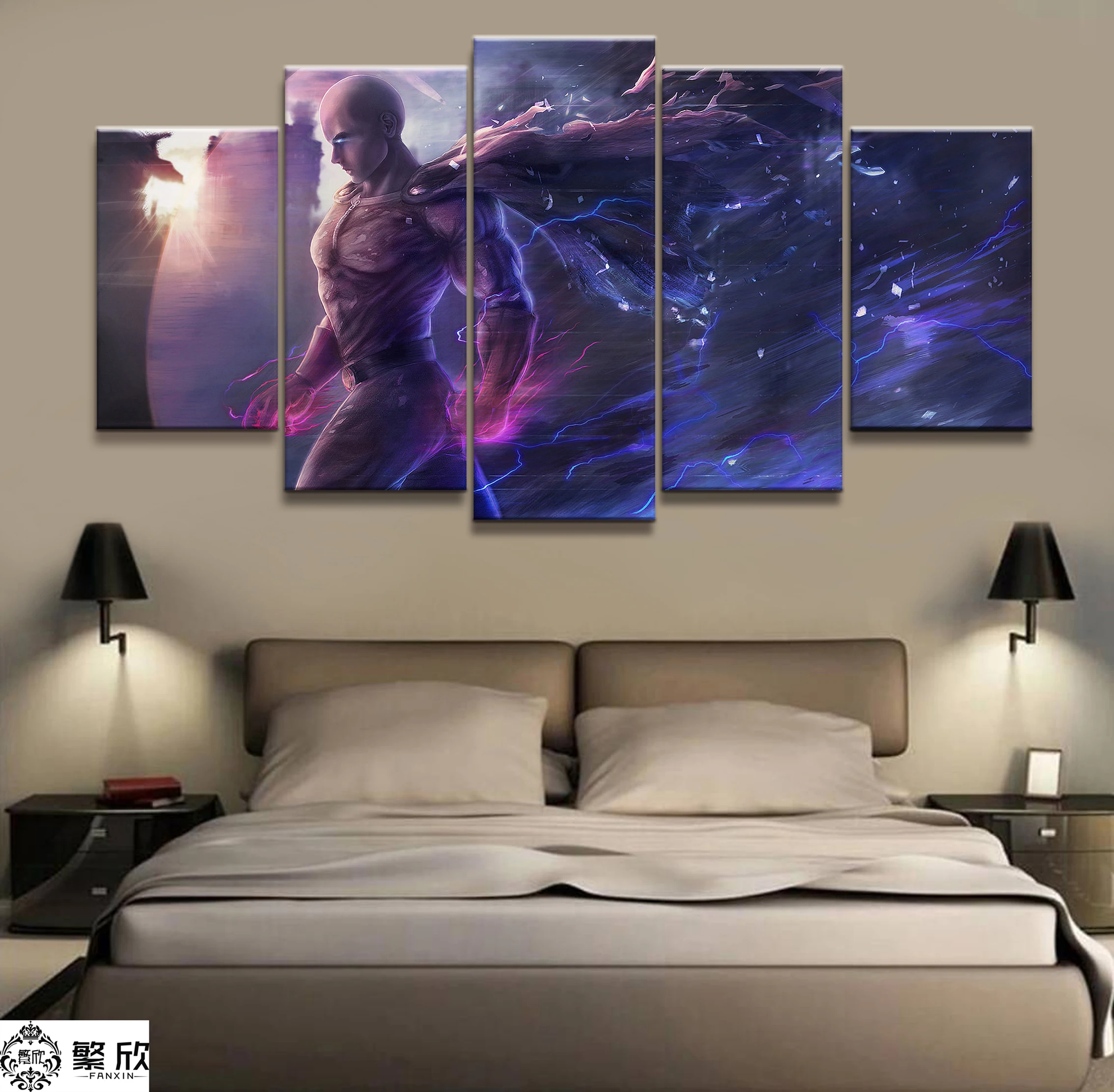 Home Decor Modular Canvas Picture 5 Piece ONE PUNCH-MAN Animation Art Painting Poster Wall For Home Canvas Painting Wholesale
Home Decor Modular Canvas Picture 5 Piece ONE PUNCH-MAN Animation Art Painting Poster Wall For Home Canvas Painting Wholesale