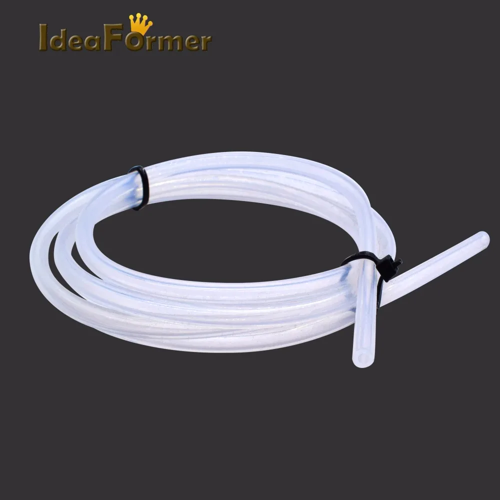 3D Printer 1M 2*4mm Clear PFA PTFE Tube Teflon PiPe J-head hotend RepRap Rostock Bowden Extruder for e3d V5 / V6 1.75MM Filament
3D Printer 1M 2*4mm Clear PFA PTFE Tube Teflon PiPe J-head hotend RepRap Rostock Bowden Extruder for e3d V5 / V6 1.75MM Filament