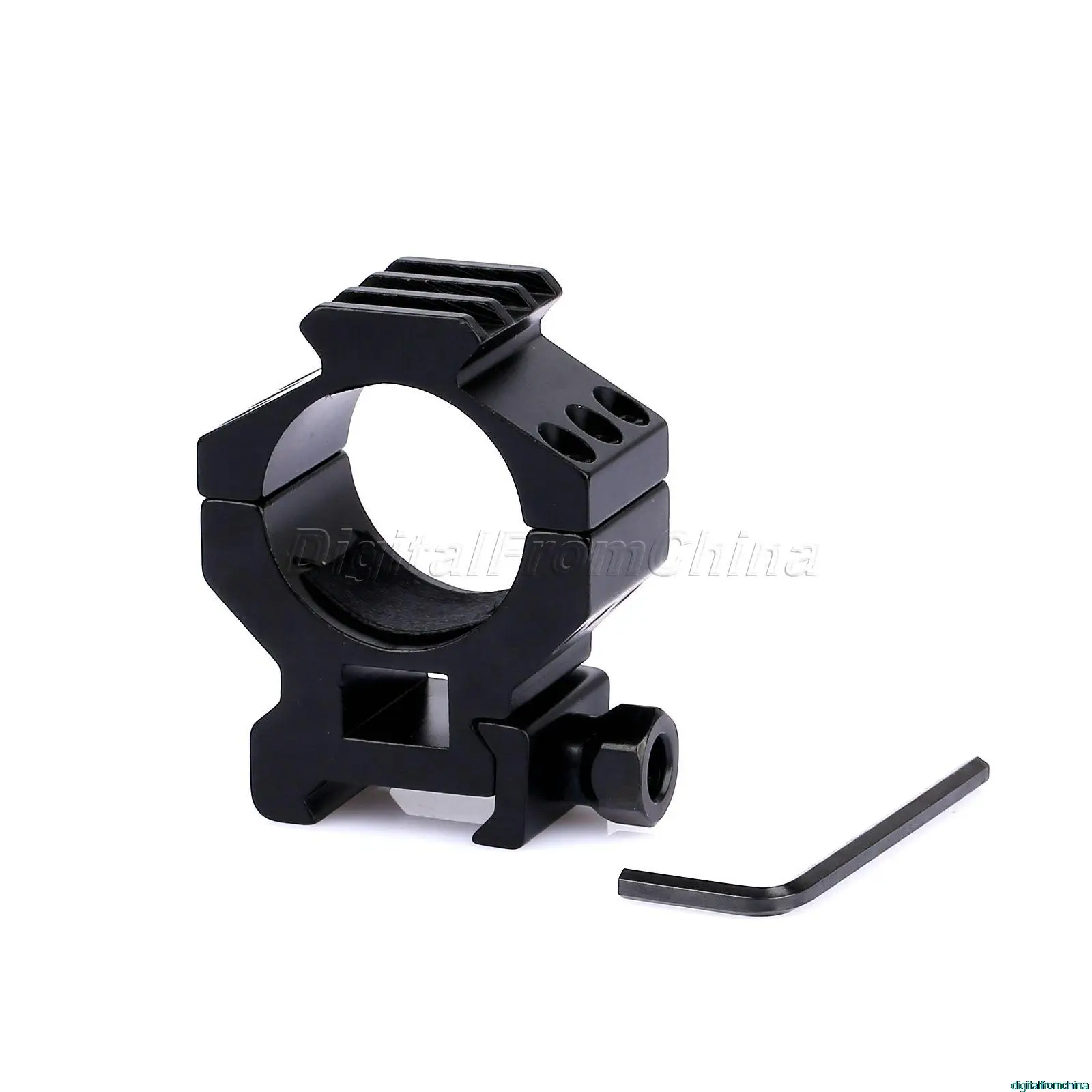 Aluminum Black 30mm Top Rail 3 Slots Torch Scope Mount Ring for 20mm Weaver Picatinny Rail
Aluminum Black 30mm Top Rail 3 Slots Torch Scope Mount Ring for 20mm Weaver Picatinny Rail