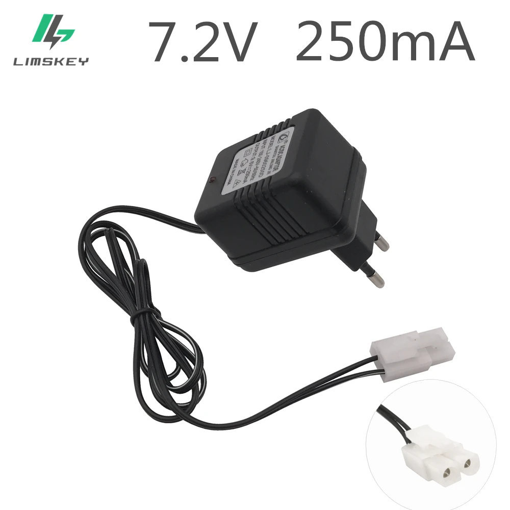 Charger For 7.2V Ni-Cd Ni-MH SC Battery Input AC 110V-240V Output 7.2V 250mA With Tamiya KET-2P Plug For RC Toy
Charger For 7.2V Ni-Cd Ni-MH SC Battery Input AC 110V-240V Output 7.2V 250mA With Tamiya KET-2P Plug For RC Toy