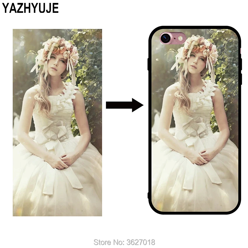 YAZHYUJE Custom DIY Print Photo Soft TPU Phone Case For iphone 6 6S 7 8 plus 5 5s SE X Customized Name Fashion Back Cover
YAZHYUJE Custom DIY Print Photo Soft TPU Phone Case For iphone 6 6S 7 8 plus 5 5s SE X Customized Name Fashion Back Cover