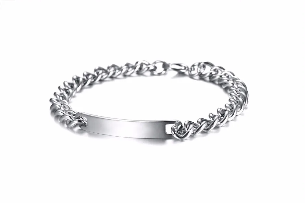 Trendy Simple Silver Color Bracelets For Women Jewelry Valentine's Day Men Bracelet Lover's Bracelets Bangles For Couple
Trendy Simple Silver Color Bracelets For Women Jewelry Valentine's Day Men Bracelet Lover's Bracelets Bangles For Couple