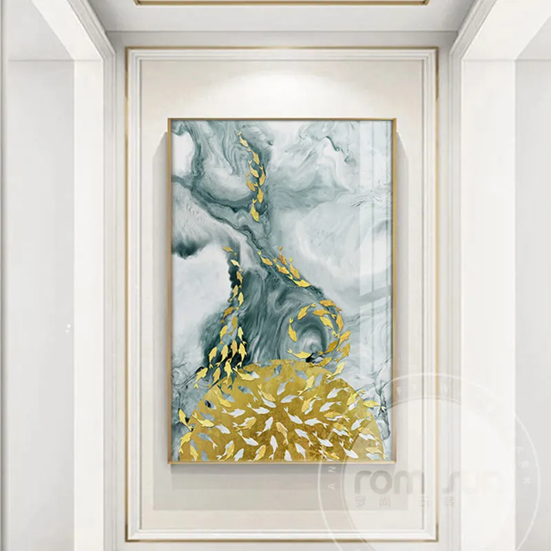 Abstract Golden Fish Canvas Art Fashion Poster And Print Painting On The Wall Big Banner For Living Room Home Cuadros Decoracion
Abstract Golden Fish Canvas Art Fashion Poster And Print Painting On The Wall Big Banner For Living Room Home Cuadros Decoracion