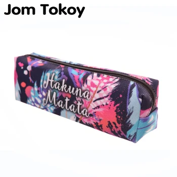 Jom tokoy 3D Print Cosmetic Bag Women Makeup Bag Kids School Pencil Bag Stationery Pouch Hakuna matata feathers
Jom tokoy 3D Print Cosmetic Bag Women Makeup Bag Kids School Pencil Bag Stationery Pouch Hakuna matata feathers