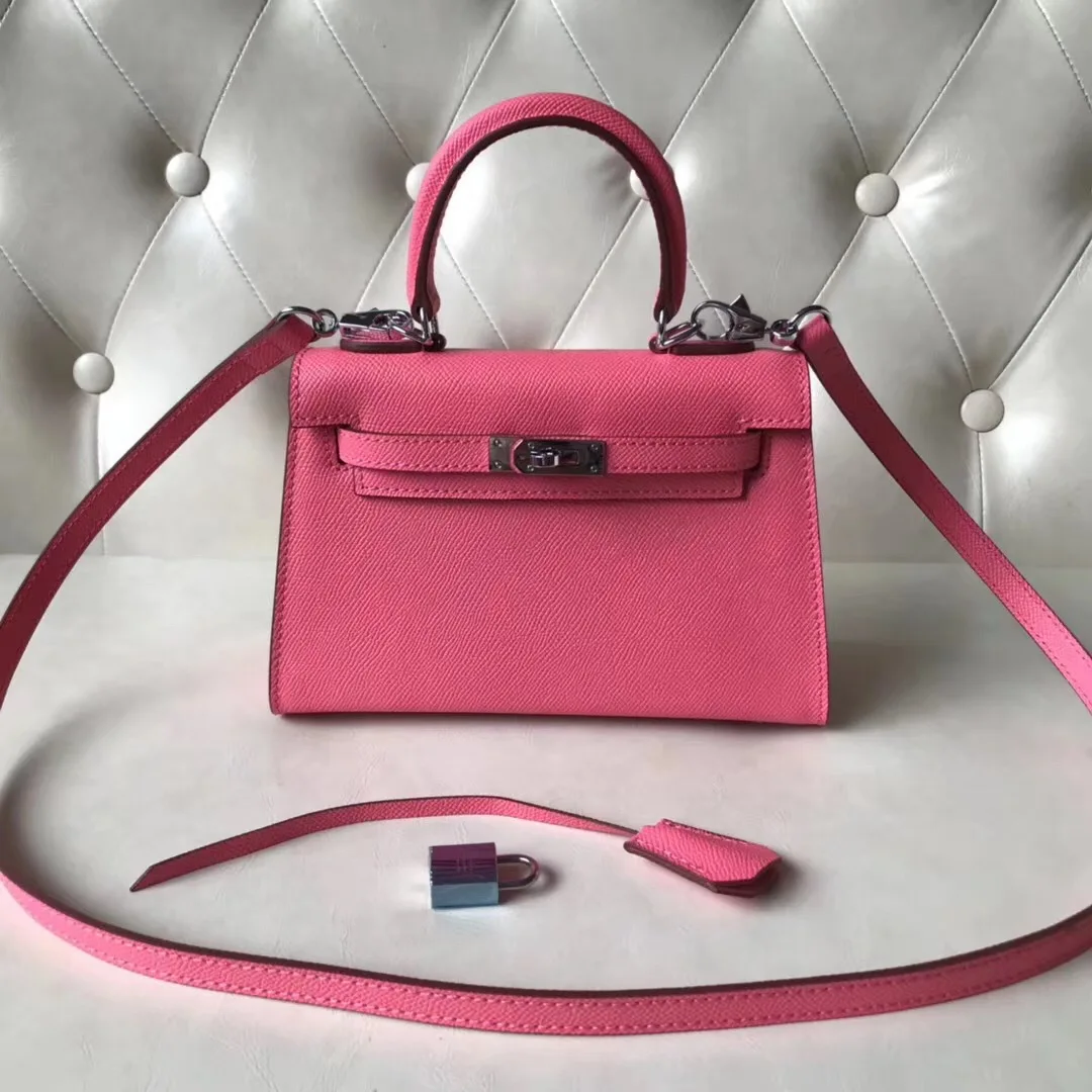 Genuine Leather Women Shoulder Bag Small Designer Handbag Pink Handbag for Women Crossbody Bag with Top Handle Bolsos Para Mujer
Genuine Leather Women Shoulder Bag Small Designer Handbag Pink Handbag for Women Crossbody Bag with Top Handle Bolsos Para Mujer