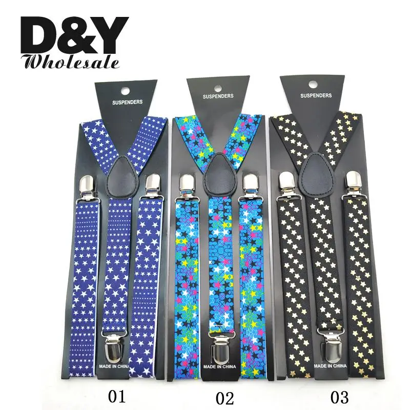 New 2.5cm Wide Fashion 12 Galaxy Star Suspender Men`s Unisex Clip-on Braces Elastic Slim Y-Back Suspenders Free Shipping
New 2.5cm Wide Fashion 12 Galaxy Star Suspender Men`s Unisex Clip-on Braces Elastic Slim Y-Back Suspenders Free Shipping
