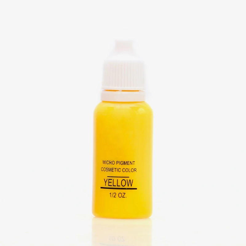 3D Eyebrow Tattoo Pigment Eyebrow Tattoo Ink Micropigmentation Brows Ink Emulsions Eyebrow Tattoo Pigment Permanent(yellow)
3D Eyebrow Tattoo Pigment Eyebrow Tattoo Ink Micropigmentation Brows Ink Emulsions Eyebrow Tattoo Pigment Permanent(yellow)