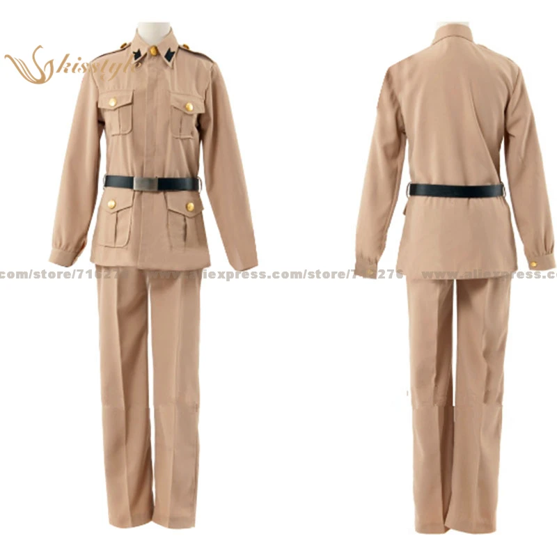 Kisstyle Fashion Hetalia: Axis Powers Southern Italy Romano Rovino Vargas Uniform Clothing Cosplay Costume,Customized Accepted
Kisstyle Fashion Hetalia: Axis Powers Southern Italy Romano Rovino Vargas Uniform Clothing Cosplay Costume,Customized Accepted