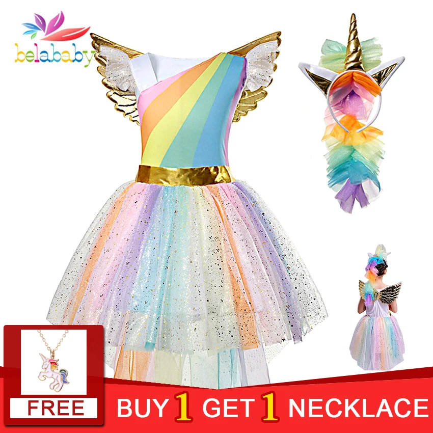 Girls Unicorn Costume Princess Dress Christmas New Year 2019 Party Cosplay Tutu Dress With Headband Xmas Dresses for kids Girls
Girls Unicorn Costume Princess Dress Christmas New Year 2019 Party Cosplay Tutu Dress With Headband Xmas Dresses for kids Girls