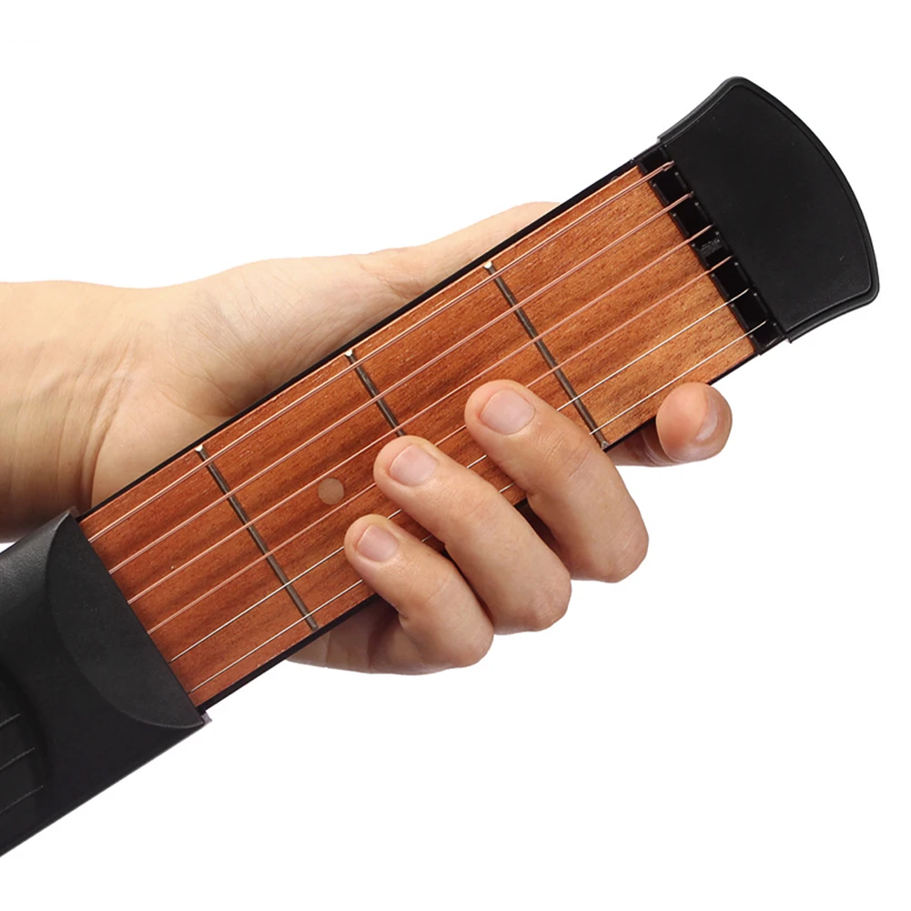 Practical Musical Instrument Portable Pockets Guitar Training Acoustic Practice Tool Gadget 6 String 4 Fret Model For Beginners
Practical Musical Instrument Portable Pockets Guitar Training Acoustic Practice Tool Gadget 6 String 4 Fret Model For Beginners