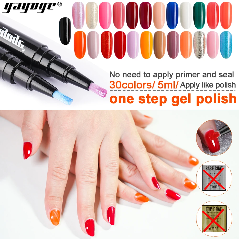 Yayoge 3pcs One Step Gel Nail Polish Pen Glitter Cat Eye Nails Semi Permanent Easy To Use UV Gel Varnish NO Need Top And Base
Yayoge 3pcs One Step Gel Nail Polish Pen Glitter Cat Eye Nails Semi Permanent Easy To Use UV Gel Varnish NO Need Top And Base