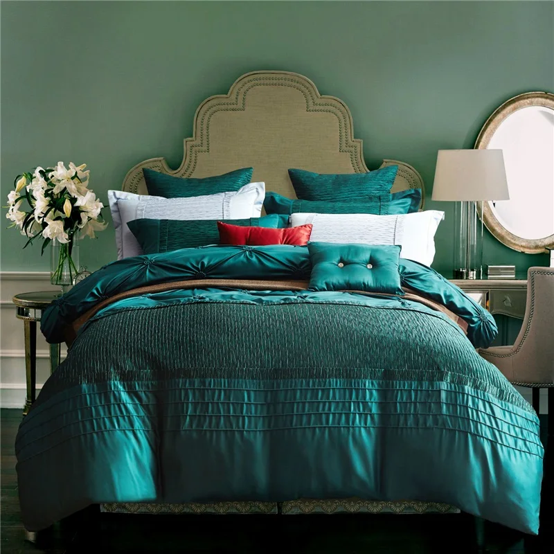 New Washed Silk Cotton Fashion Bedding Set handmade Positioning pleat Bed set Duvet Cover BedSheet Pillowcase Queen King 4/6/7pc
New Washed Silk Cotton Fashion Bedding Set handmade Positioning pleat Bed set Duvet Cover BedSheet Pillowcase Queen King 4/6/7pc