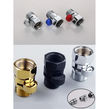 Shut-Off Valve for Hand Held Shower Head G1/2" Copper Brass Water Shower Flow Control Valves Handheld Showerhead Bidet Sprayer
Shut-Off Valve for Hand Held Shower Head G1/2" Copper Brass Water Shower Flow Control Valves Handheld Showerhead Bidet Sprayer