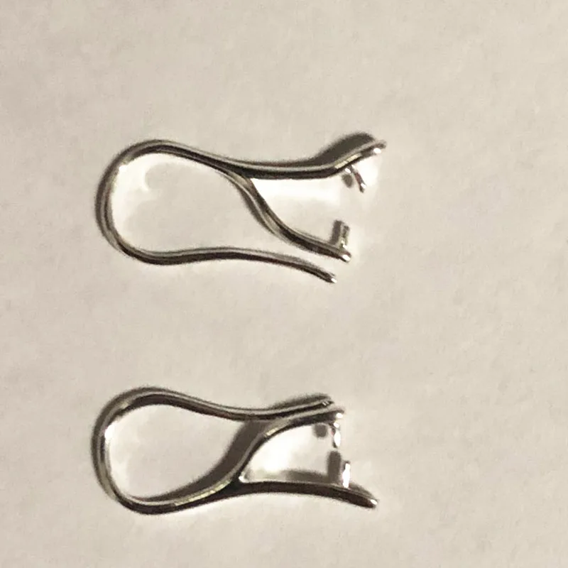 Wholesale 10PCS Lot 925 Sterling Silver Jewelry Findings Pinch Bail Hook Earring Ear Wires For Crystal Beads FY-03
Wholesale 10PCS Lot 925 Sterling Silver Jewelry Findings Pinch Bail Hook Earring Ear Wires For Crystal Beads FY-03