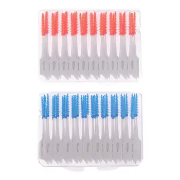 80pcs/Box Silicone Interdental Brushes Soft Teeth Cleaning Dental Oral Care Floss Pick Elastic Massage Toothbrush Gingival Floss
80pcs/Box Silicone Interdental Brushes Soft Teeth Cleaning Dental Oral Care Floss Pick Elastic Massage Toothbrush Gingival Floss