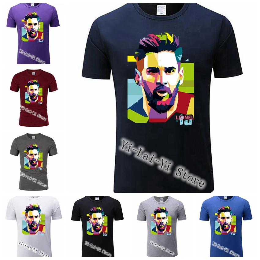 Brand New Men Lionel Messi T Shirt Barcelona Men's Messi T-Shirt 100% Cotton TShirt Tops Argentina Jersey For Fans Tee TShirts
Brand New Men Lionel Messi T Shirt Barcelona Men's Messi T-Shirt 100% Cotton TShirt Tops Argentina Jersey For Fans Tee TShirts