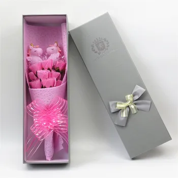 Fashion silicone cartoon unicorn Doll Toy with artificial flowers cartoon flower bouquet gift box Valentine's day Birthday gifts
Fashion silicone cartoon unicorn Doll Toy with artificial flowers cartoon flower bouquet gift box Valentine's day Birthday gifts