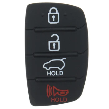 4 Button Car Remote Key Case Cover Shell Rubber Pad Key Button Pads For HYUNDAI ix45 Santa Fe 2013 2014
4 Button Car Remote Key Case Cover Shell Rubber Pad Key Button Pads For HYUNDAI ix45 Santa Fe 2013 2014