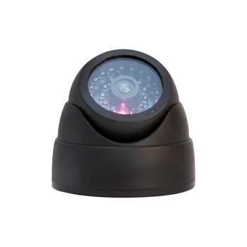 Outdoor CCTV Fake Simulation Dummy Camera Home Surveillance Security Dome Mini Camera Flashing LED Light Fake Camera Black
Outdoor CCTV Fake Simulation Dummy Camera Home Surveillance Security Dome Mini Camera Flashing LED Light Fake Camera Black
