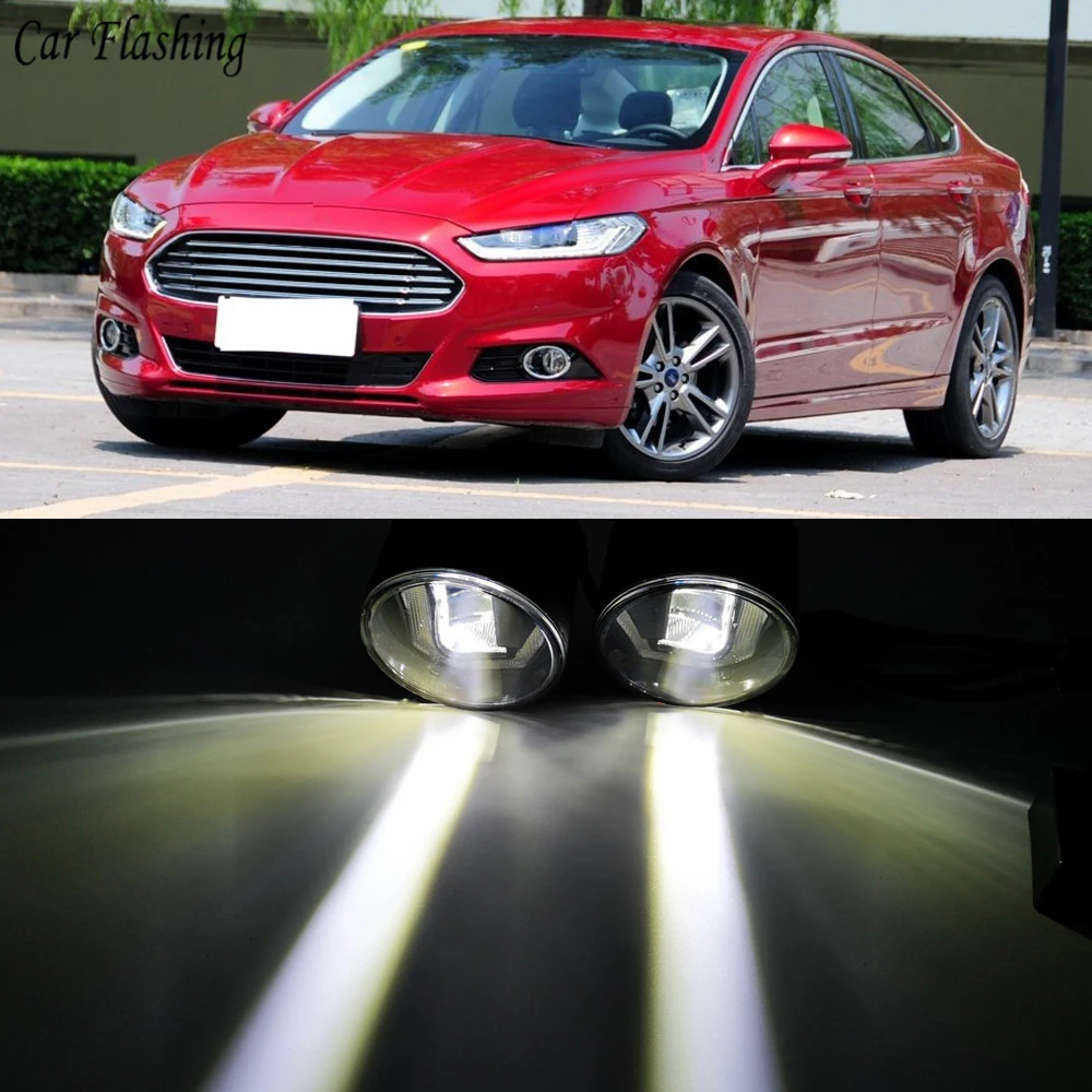 3-IN-1 Functions Auto LED DRL Daytime Running Light Car Projector Fog Lamp with yellow signal For Ford Fusion Mondeo 2013 -2016
3-IN-1 Functions Auto LED DRL Daytime Running Light Car Projector Fog Lamp with yellow signal For Ford Fusion Mondeo 2013 -2016
