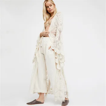 Women Summer Bikini Boho Beach Dress Vestidos Beachwear Swimwear Split Deep V Lace-up Long Maxi Dress
Women Summer Bikini Boho Beach Dress Vestidos Beachwear Swimwear Split Deep V Lace-up Long Maxi Dress