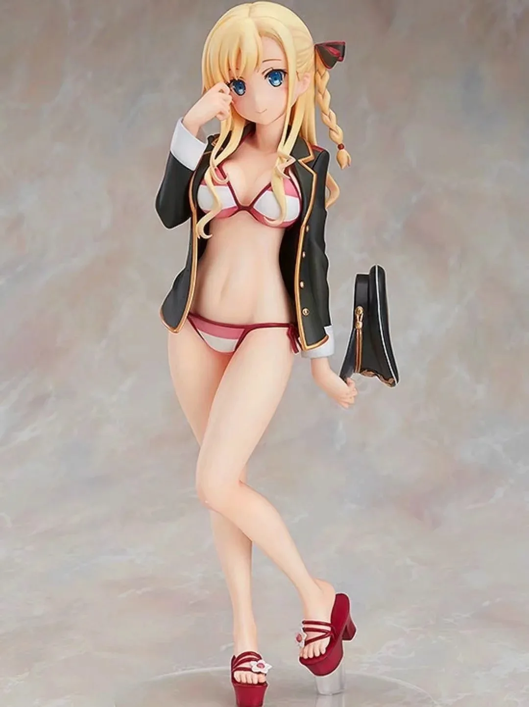 Anime High School Fleet Wilhelmina Braunschweig Ingenol Friedeburg Swimming Suit Ver. Beautiful Statue Girls Figure Toys
Anime High School Fleet Wilhelmina Braunschweig Ingenol Friedeburg Swimming Suit Ver. Beautiful Statue Girls Figure Toys