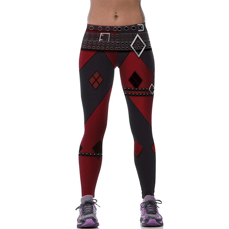 New 539 Sexy Girl leggins Suicide Squad Harley Quinn Belt Plaid Printed Polyester Elastic Fitness Workout Women Leggings Pants
New 539 Sexy Girl leggins Suicide Squad Harley Quinn Belt Plaid Printed Polyester Elastic Fitness Workout Women Leggings Pants