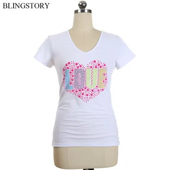 BLINGSTORY High Street Short Sleeve Plus Size Women V Neck Summer T Shirt Diamond Bead Basic Tops S-6XL
BLINGSTORY High Street Short Sleeve Plus Size Women V Neck Summer T Shirt Diamond Bead Basic Tops S-6XL