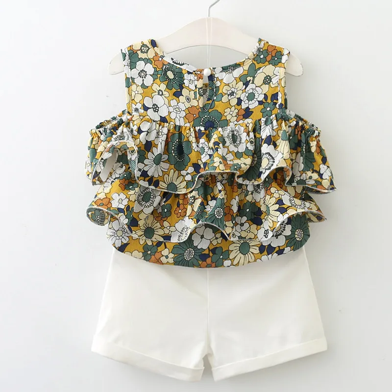 Kids Clothes 2019 new summer Cotton baby clothes Sleeveless O-neck T-shirt + shorts 2-3-4-5-6-7 years Baby Girl Clothes
Kids Clothes 2019 new summer Cotton baby clothes Sleeveless O-neck T-shirt + shorts 2-3-4-5-6-7 years Baby Girl Clothes