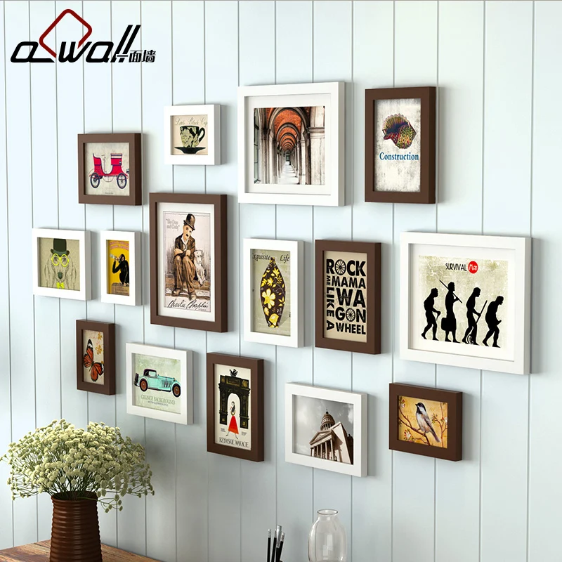 Photo Frame For Picture High Quality Colored Picture Frames 15Pieces/Lot Wood Frames For Photos Collage Frames Combination Wall
Photo Frame For Picture High Quality Colored Picture Frames 15Pieces/Lot Wood Frames For Photos Collage Frames Combination Wall