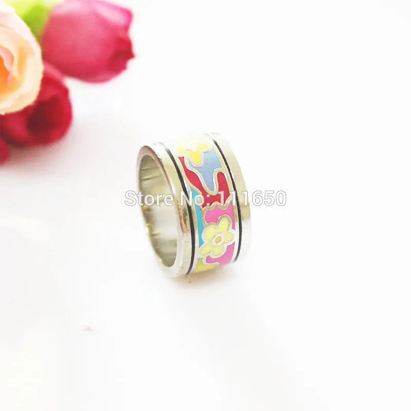 Clearance European Silver Plated Colorful Spring Flower Design Enamel Jewelry Ring
Clearance European Silver Plated Colorful Spring Flower Design Enamel Jewelry Ring