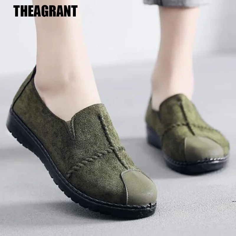 THEAGRANT Woman Flats Shoes 2019 Loafers Comfortable Casual Shoes Woman Spring Autumn Slip On Ballet Flats Ladies shoes WFS3072
THEAGRANT Woman Flats Shoes 2019 Loafers Comfortable Casual Shoes Woman Spring Autumn Slip On Ballet Flats Ladies shoes WFS3072
