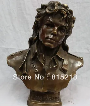 bi00615 15" Chinese Bronze USA Michael Jackson Musician Head Bust Sculpture Statue
bi00615 15" Chinese Bronze USA Michael Jackson Musician Head Bust Sculpture Statue