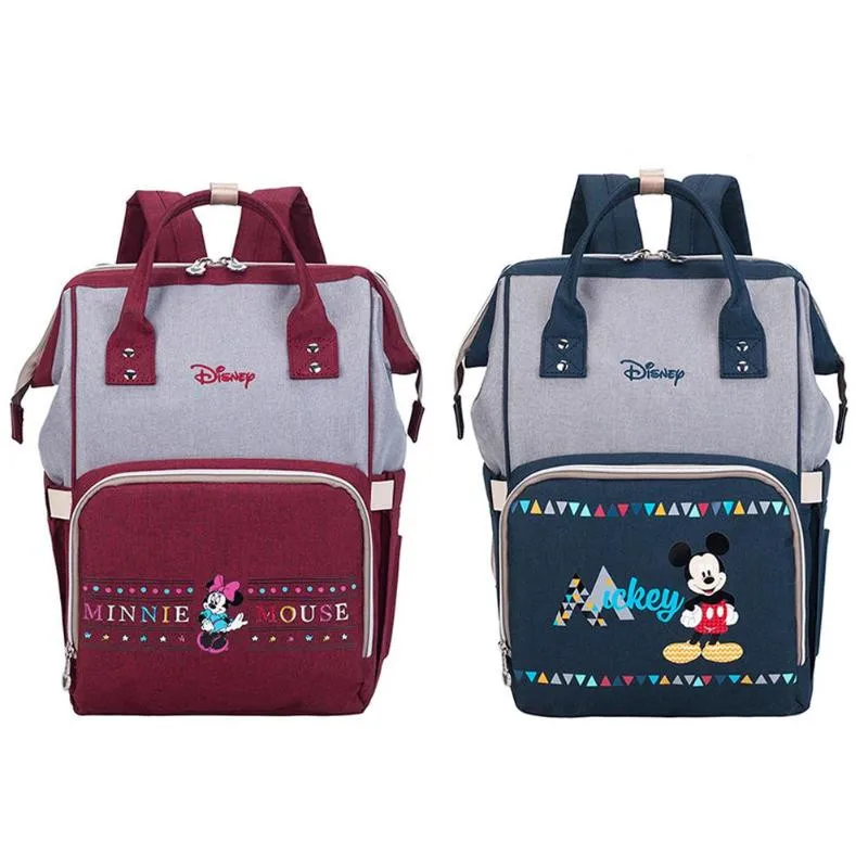 Disney Mickey Minnie Diaper Bags Stroller Handbag Travel Backpack Large Capacity Mummy Maternity Nappy Bag Baby Care
Disney Mickey Minnie Diaper Bags Stroller Handbag Travel Backpack Large Capacity Mummy Maternity Nappy Bag Baby Care