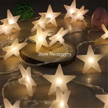 20/30/40/50/80 LED Fairy String Lights Battery Operated Five-pointed Star 2M/3M/4M/5M/10M Christmas Xmas Wedding Party Decor
20/30/40/50/80 LED Fairy String Lights Battery Operated Five-pointed Star 2M/3M/4M/5M/10M Christmas Xmas Wedding Party Decor
