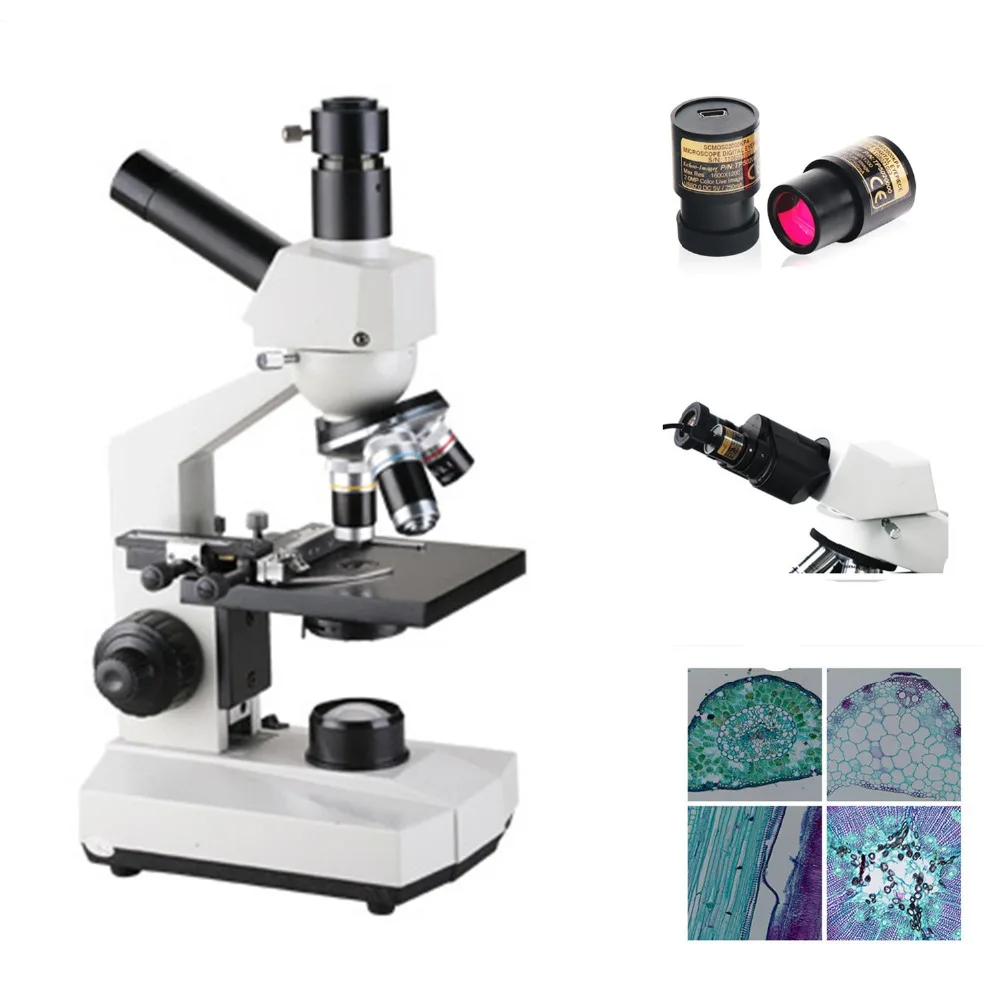AMDSP XP302 Dual Viewing Head Biological Microscope Student Cell Observation with SCMOS 5MP Camera Microscopes
AMDSP XP302 Dual Viewing Head Biological Microscope Student Cell Observation with SCMOS 5MP Camera Microscopes