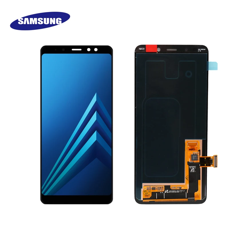 Новый оригинальный дисплей для SAMSUNG Galaxy A8 Plus 2018 LCD Super AMOLED A730 A530 Дисплей сенсорный