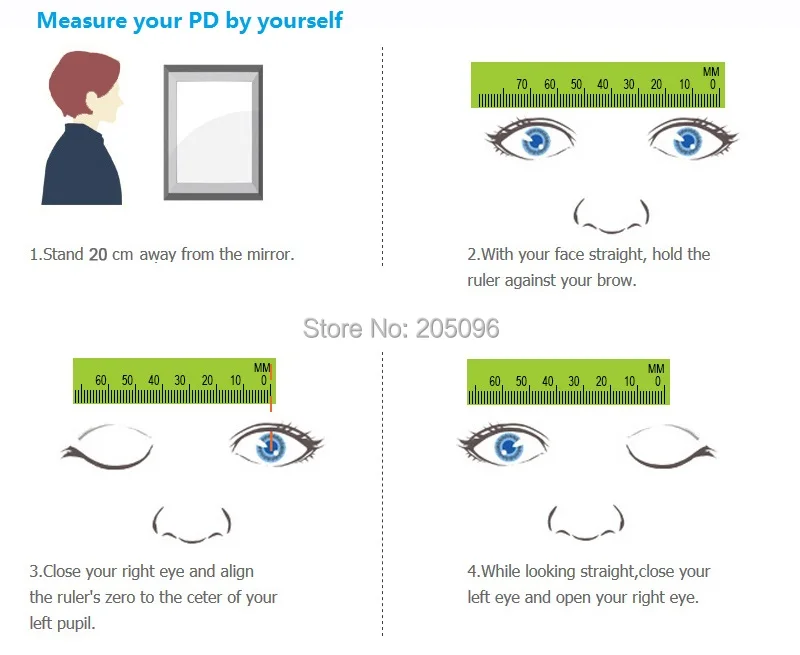 measure your old PD