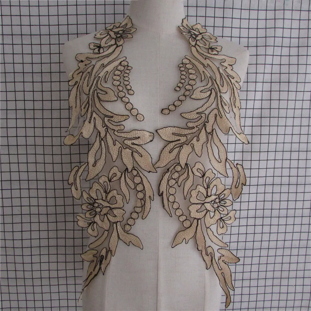 1 pair Venise Accessories Lace Collar Embroidery Neck Neckline Flower Blouse Lace Trim Supplies Lace Fabric Dress Applique
1 pair Venise Accessories Lace Collar Embroidery Neck Neckline Flower Blouse Lace Trim Supplies Lace Fabric Dress Applique