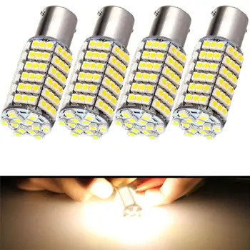 4Pcs Warm White 1156 BA15S 120 SMD Light Applicable for Car SUV RV Camper Reverse Turn Signal
4Pcs Warm White 1156 BA15S 120 SMD Light Applicable for Car SUV RV Camper Reverse Turn Signal