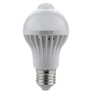 LED PIR Motion Sensor Lamp 220V LED Bulb Auto Smart Intelligent PIR Infrared Body Motion Sensor Light E27 Socket
LED PIR Motion Sensor Lamp 220V LED Bulb Auto Smart Intelligent PIR Infrared Body Motion Sensor Light E27 Socket