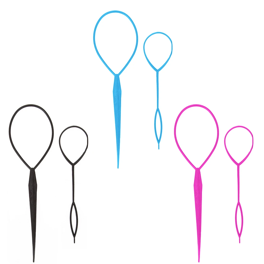 Loop Styling Tail Clip Hair Braid Maker Styling Hairdressing DIY Tools / Pull Hair Needle Ponytail Hair Braider Creator2pcs/set
Loop Styling Tail Clip Hair Braid Maker Styling Hairdressing DIY Tools / Pull Hair Needle Ponytail Hair Braider Creator2pcs/set