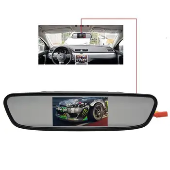 Waterproof Car Rear View Camera Backup Car Reverse Camera with 4.3 Inch Sunshade TFT-LCD Digital Car Monitor Rear View Mirror
Waterproof Car Rear View Camera Backup Car Reverse Camera with 4.3 Inch Sunshade TFT-LCD Digital Car Monitor Rear View Mirror