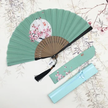Delicate Light Green Folding Fan Women Portable Silk Fan Summer Handmade Gift Craft Bamboo Fan Gift for Lover Friends
Delicate Light Green Folding Fan Women Portable Silk Fan Summer Handmade Gift Craft Bamboo Fan Gift for Lover Friends