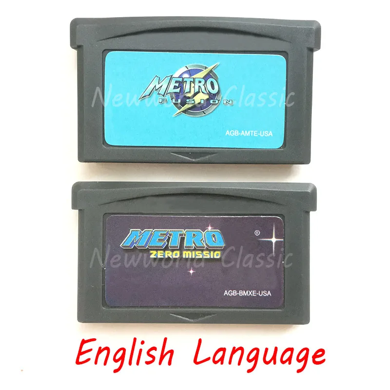 Metro Fusion/Zero Missi for 32 Bit Game Console Video Game Cartridge Console Card English Language
Metro Fusion/Zero Missi for 32 Bit Game Console Video Game Cartridge Console Card English Language