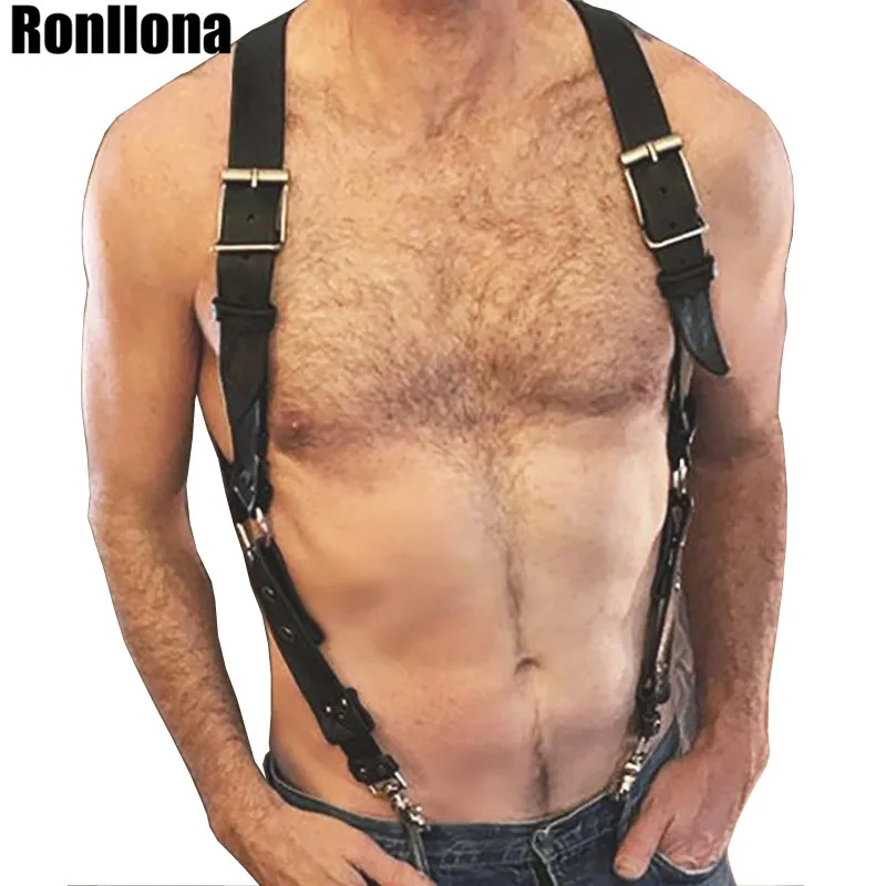 Body Harness Leather Suspenders Men Sexy Garters Bondage Outfit Rave Adjustable Leather Belt Men Chest Harness Body Cage Punk
Body Harness Leather Suspenders Men Sexy Garters Bondage Outfit Rave Adjustable Leather Belt Men Chest Harness Body Cage Punk