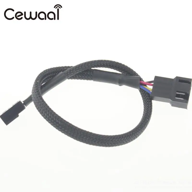 Cewaal Universal For 4 Pin PWM Desktop CPU Fan Computer PC Extension Cable Extended Lead Line Connector Black
Cewaal Universal For 4 Pin PWM Desktop CPU Fan Computer PC Extension Cable Extended Lead Line Connector Black