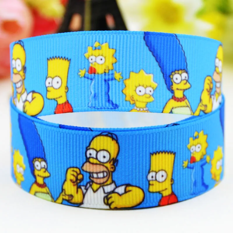 7/8'' (22mm) The Simpsons Character printed Grosgrain Ribbon party decoration satin ribbons X-02097 OEM 10 Yards
7/8'' (22mm) The Simpsons Character printed Grosgrain Ribbon party decoration satin ribbons X-02097 OEM 10 Yards