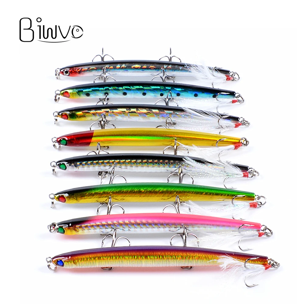Biwvo Minnow Fishing Lures Jig Metal Crankbait Bait Artificial Wobblers Feeder Metal Jig Duck Goods For Fishing Carp
Biwvo Minnow Fishing Lures Jig Metal Crankbait Bait Artificial Wobblers Feeder Metal Jig Duck Goods For Fishing Carp